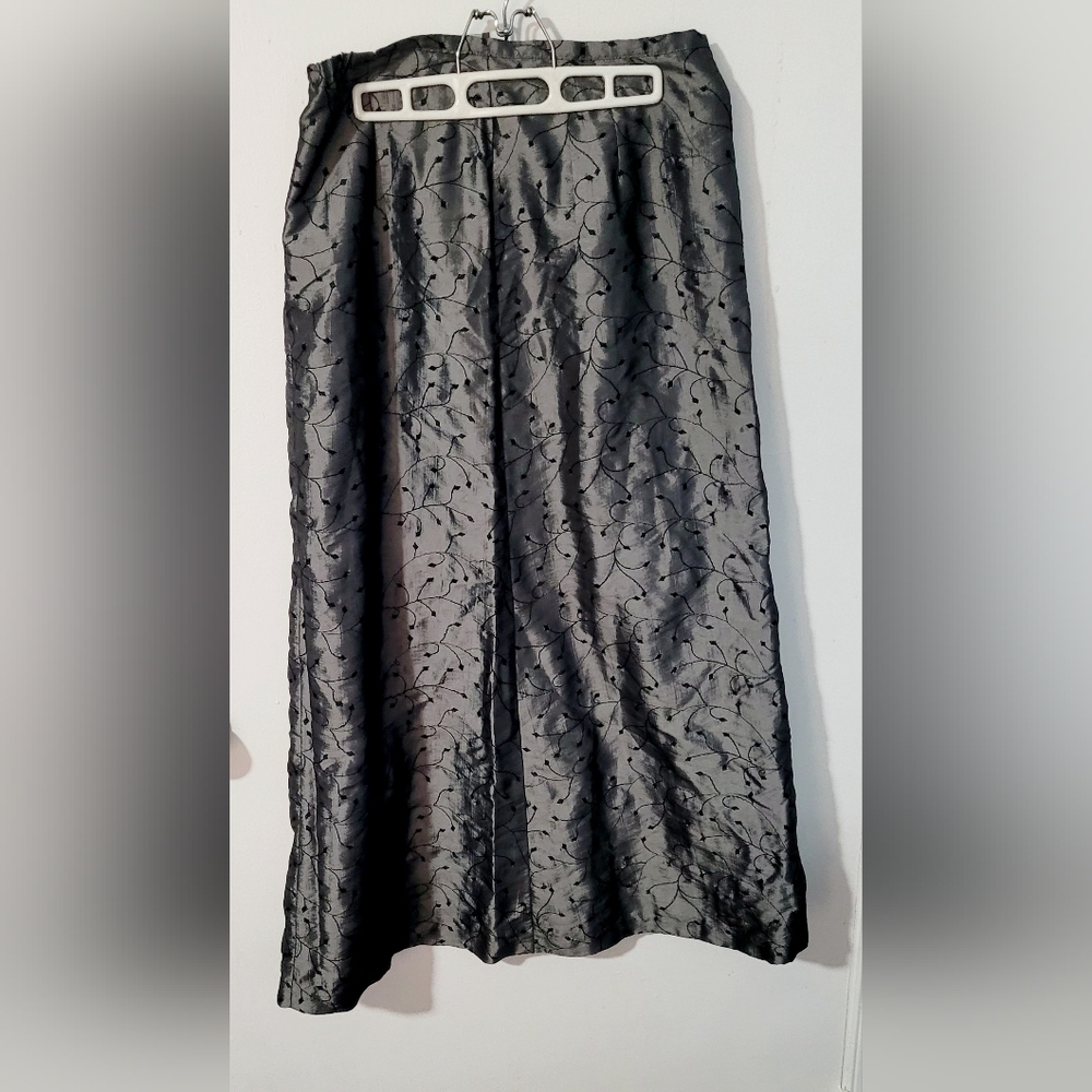 Vintage Long Maxi Pencil Gray Carol Anderson Skir size 12